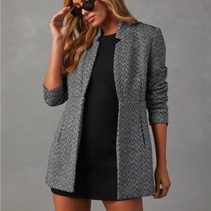 Vici - Tayshia Black Pocketed Coat